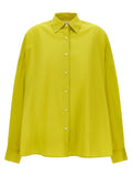 Green Oversized Solid Shirt 1