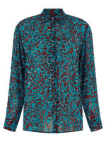 Light Blue Regular Embellished Shirt 1
