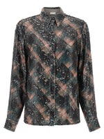 Multicolor Regular Geometric Shirt 1