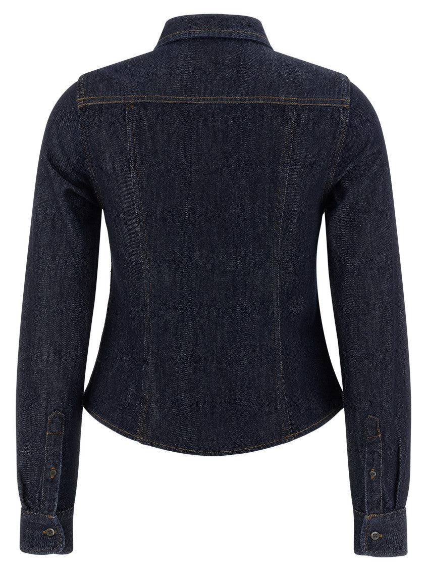Blue Regular Solid Shirt 2