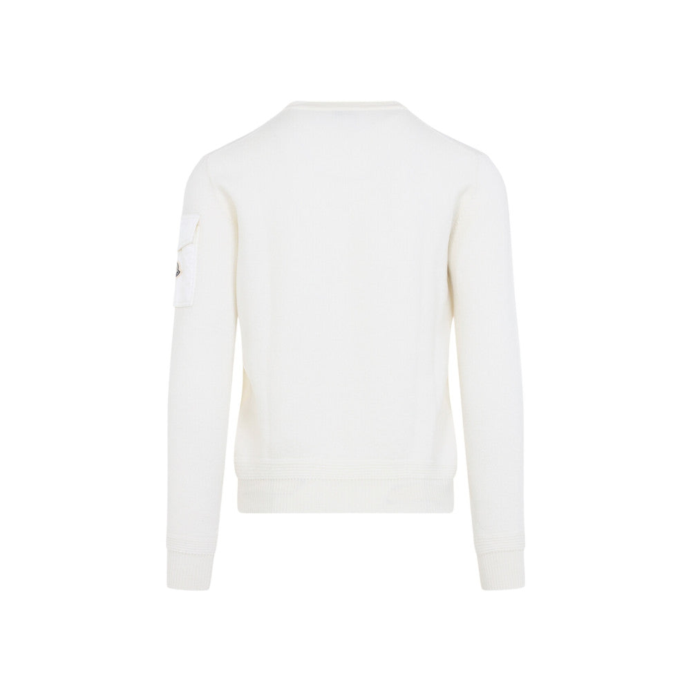 Natural Crew Neck Sweater 2