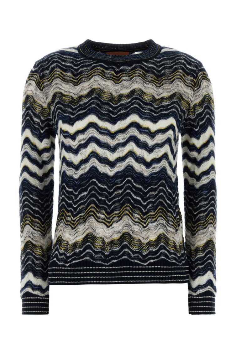 Multicolor Crew Neck Sweater 1