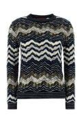 Multicolor Crew Neck Sweater 1
