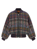Multicolor Mandarin Collar Jacket 1