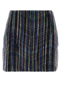 Multicolor Stripes Mini Skirt 1