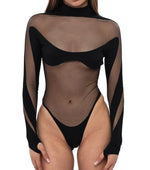 Black Transparent Swimwear 1