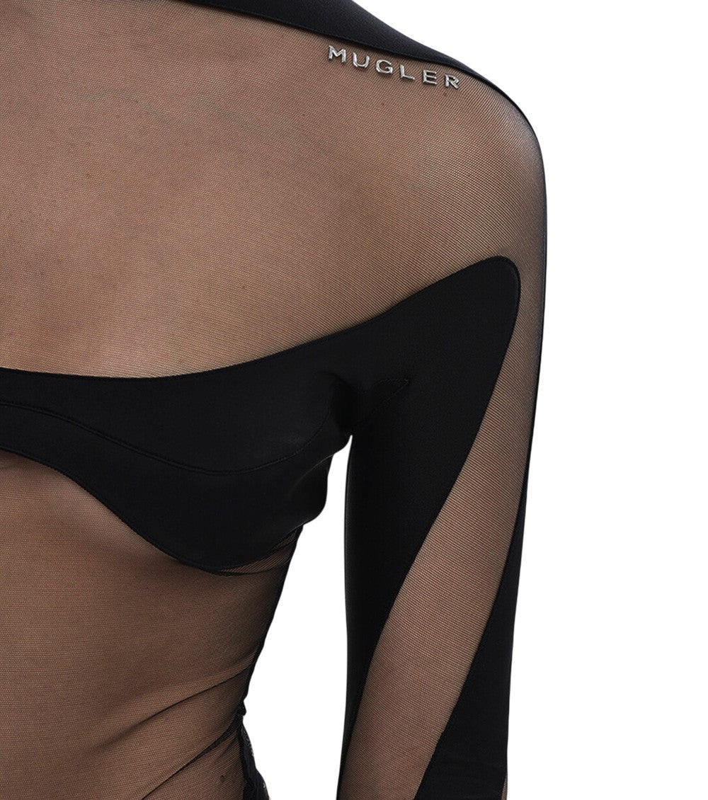 Black Transparent Swimwear 3