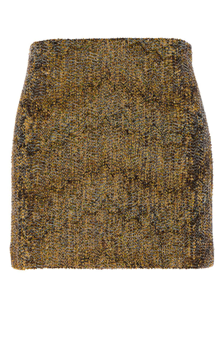 Gold Embellished Skirt 1