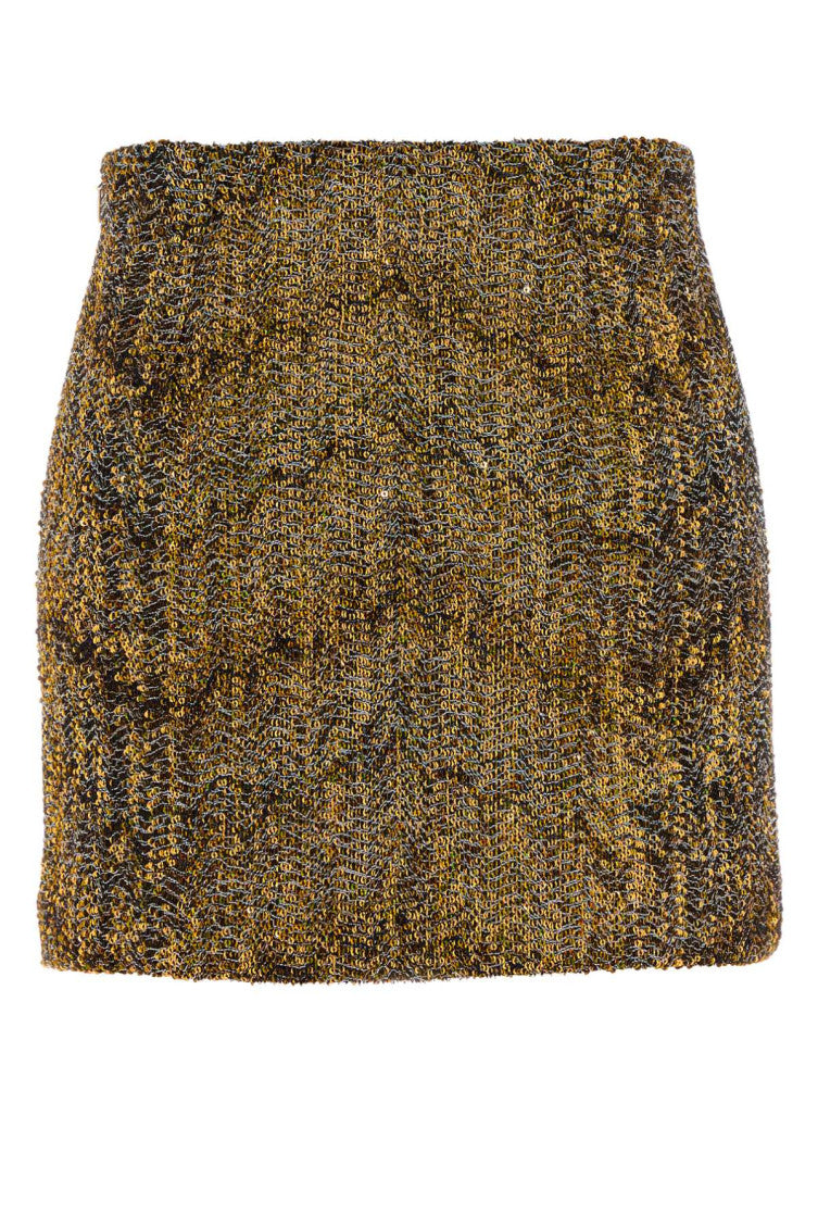 Gold Embellished Skirt 2