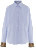 Light Blue Regular Printed Shirt 1