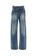 Dark Blue Straight High Rise Jeans 1