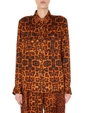 Brown Regular Animal Print Shirt 1