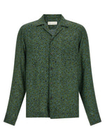 Green Relaxed Abstract Shirt 1