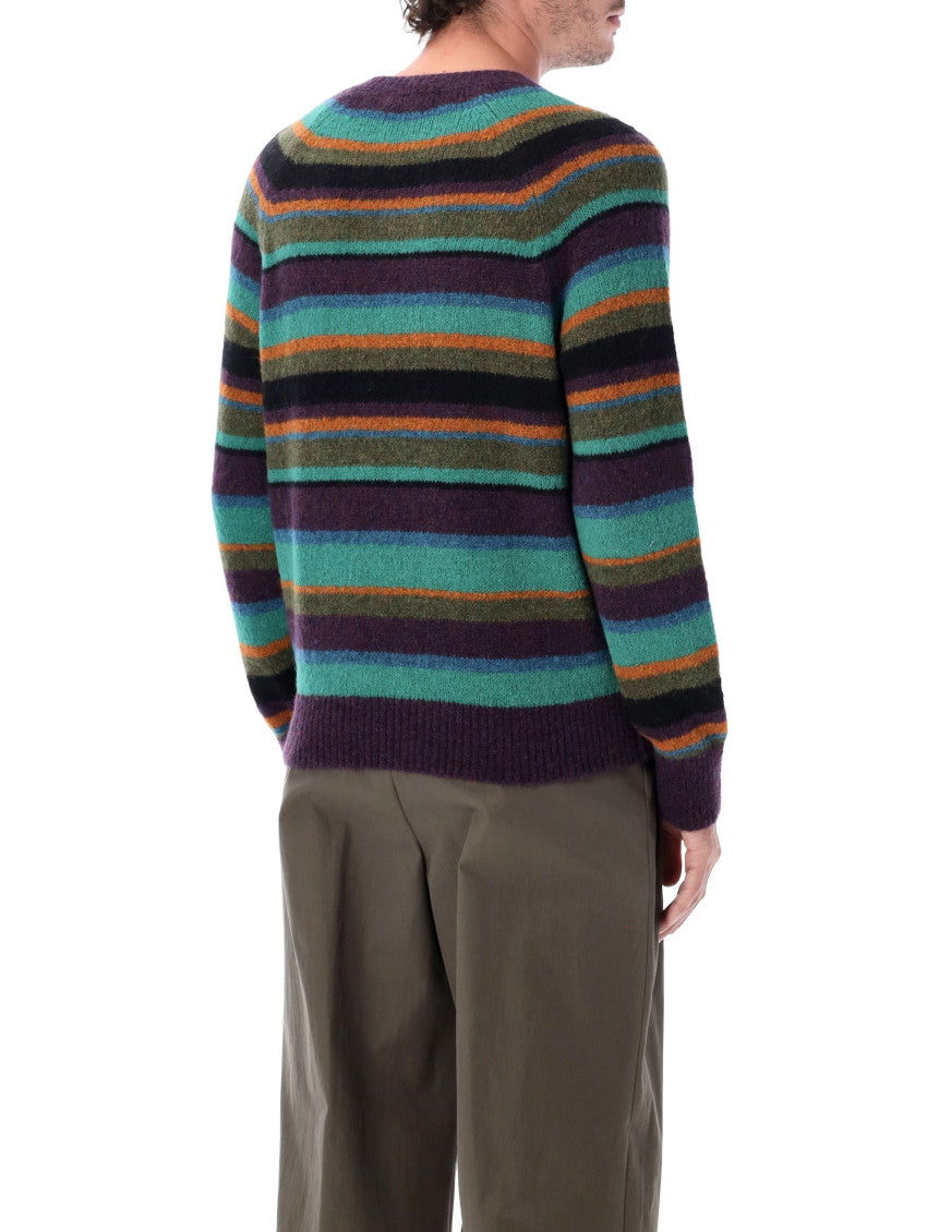 Purple Crew Neck Sweater 2