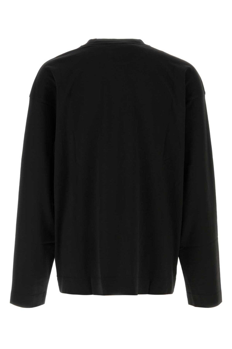 Black Crew Neck T-Shirt 2