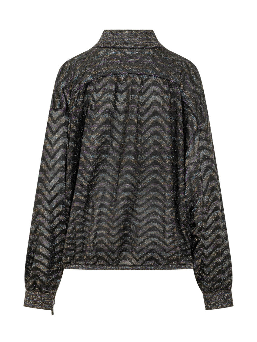 Dark Grey Mock Collar Sweater 2