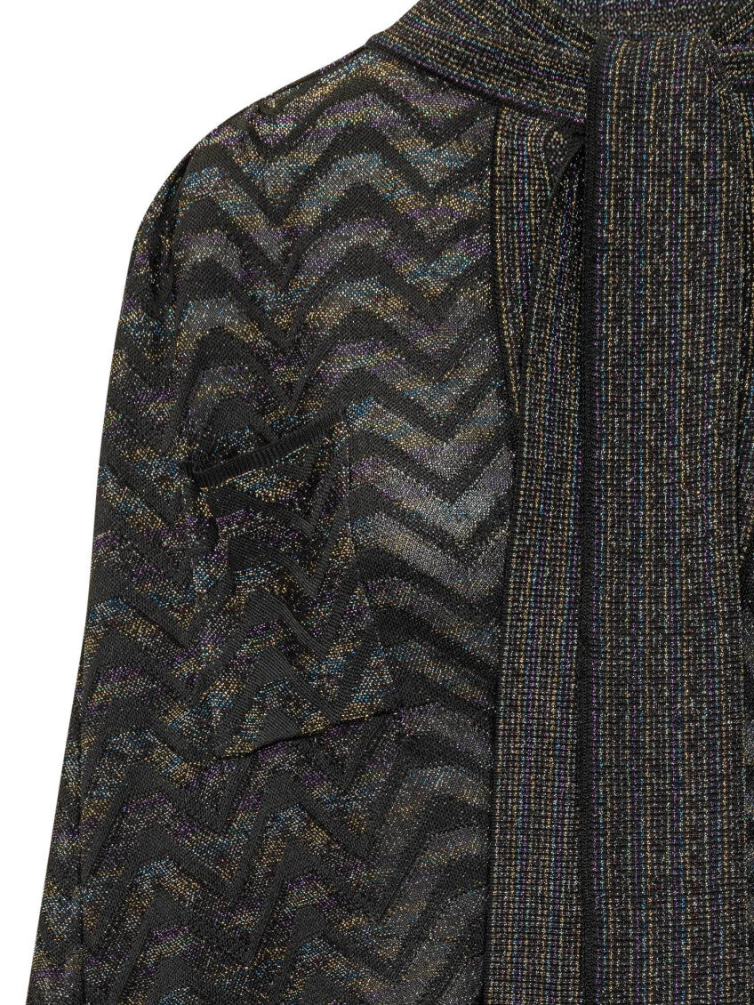 Dark Grey Mock Collar Sweater 4