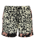 Multicolor Printed Swim Shorts 1