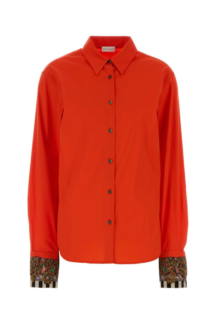 Red Regular Printed Shirt 1
