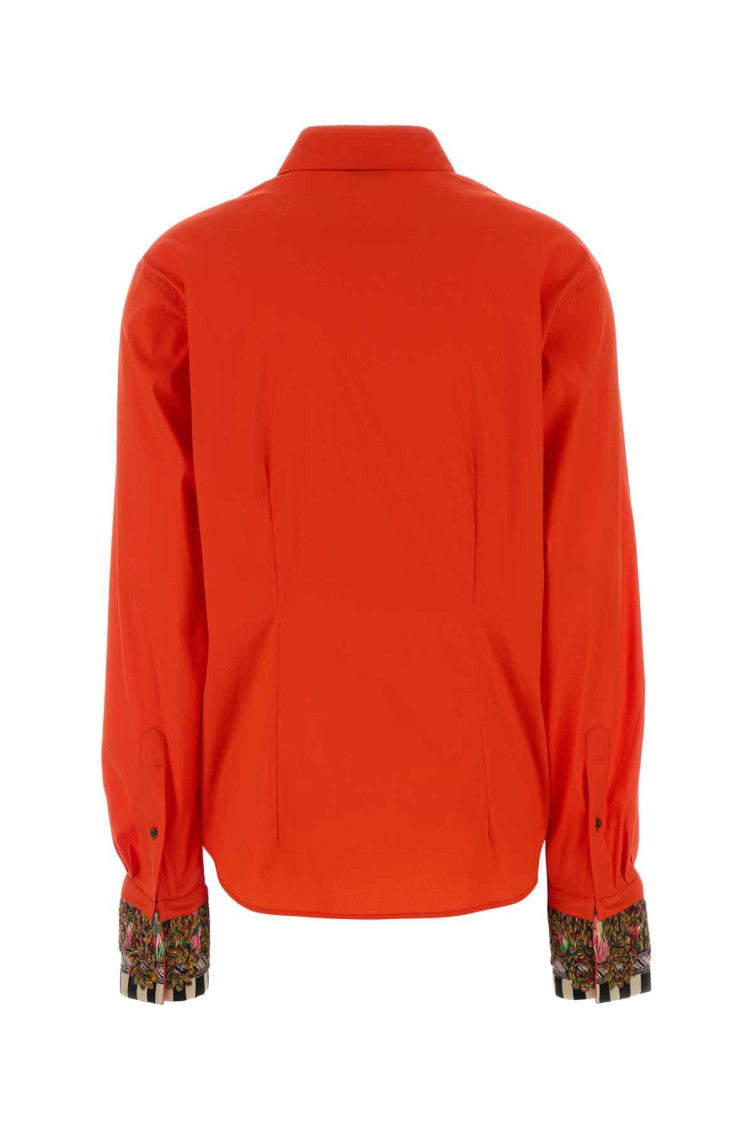 Red Regular Printed Shirt 2