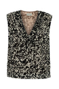 Multicolor Printed V Neck Top 1