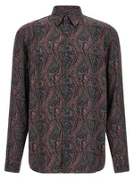Green Regular Paisley Shirt 1