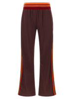 Brown Relaxed Elasticated Pants 1