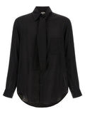 Black Stole Neck Shirt 1