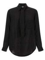 Black Stole Neck Shirt 1