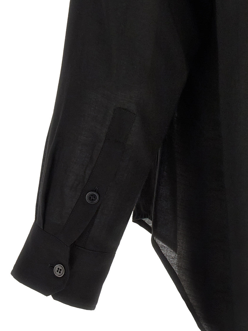 Black Stole Neck Shirt 4