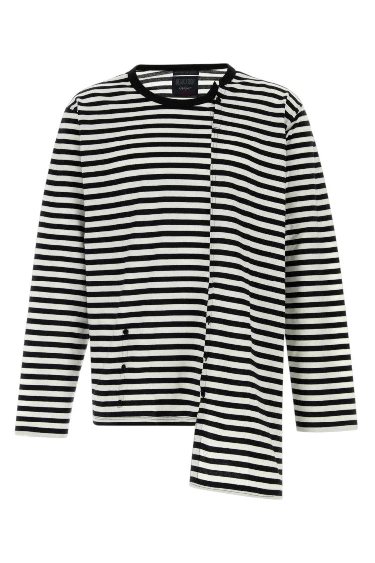 BlackWhite Striped T-Shirt 1
