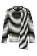 BlackWhite Striped T-Shirt 1