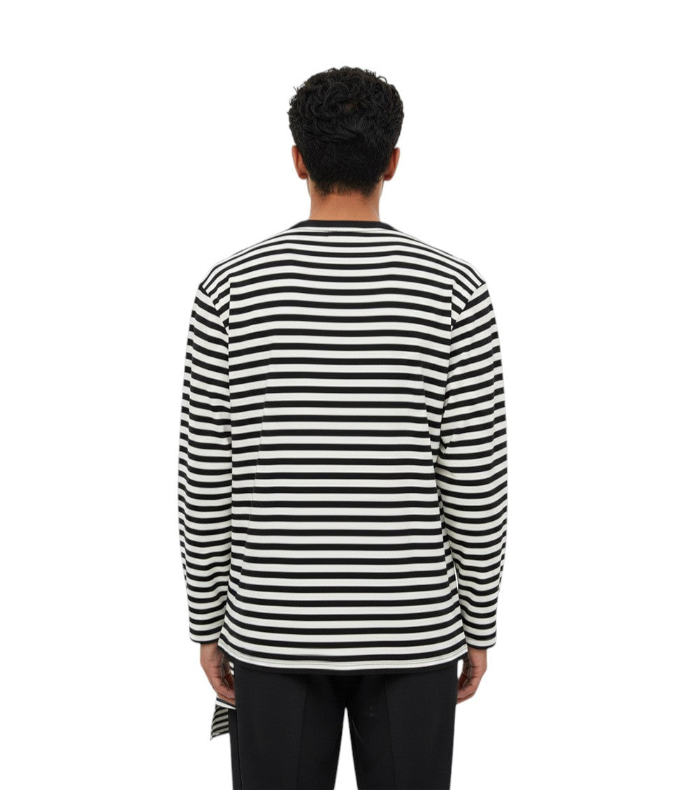 BlackWhite Striped T-Shirt 3
