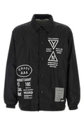 Black Shirt Collar Jacket 1