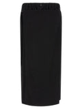 Black Loose Solid Pants 1