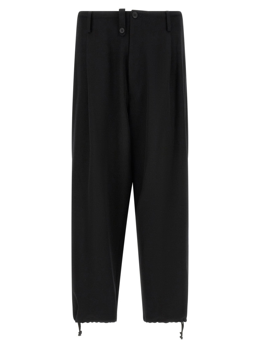Black Relaxed Trousers 1