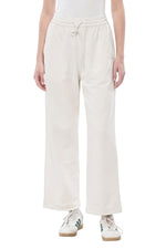 White Relaxed Joggers Pant 1