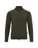 Green Zip-Up Sweater 1