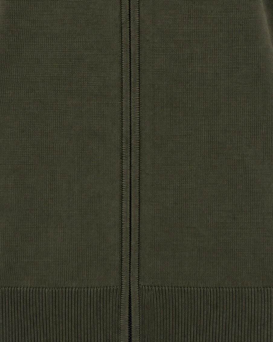 Green Zip-Up Sweater 3