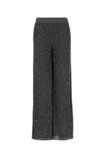 Dark Grey Loose Elasticated Pants 1