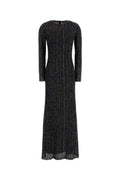 Dark Grey Crew Neck Maxi Dress 1