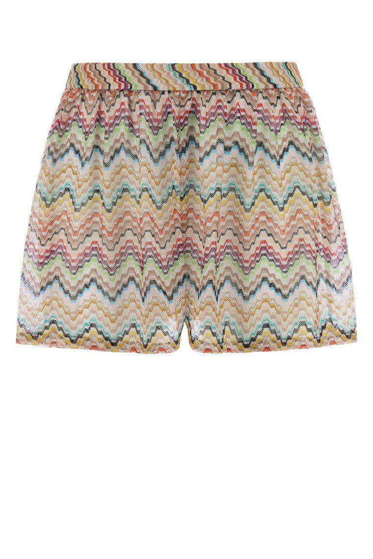 Multicolor Relaxed Elasticated Short 1