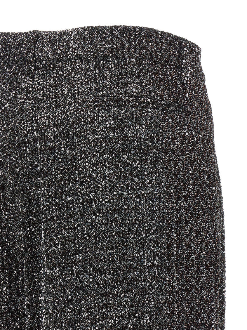 Black Relaxed Pleated Pants 4