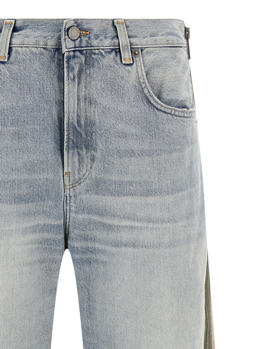 Multicolor Straight High Rise Jeans 4