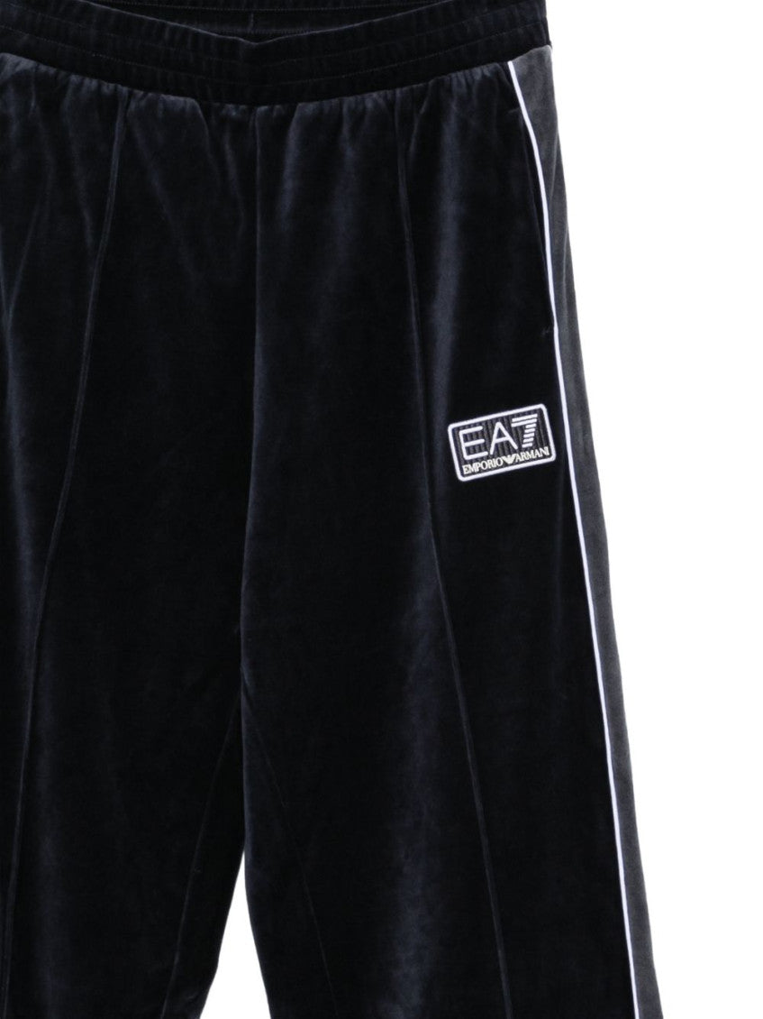 Blue Logo Elasticated Trousers 3