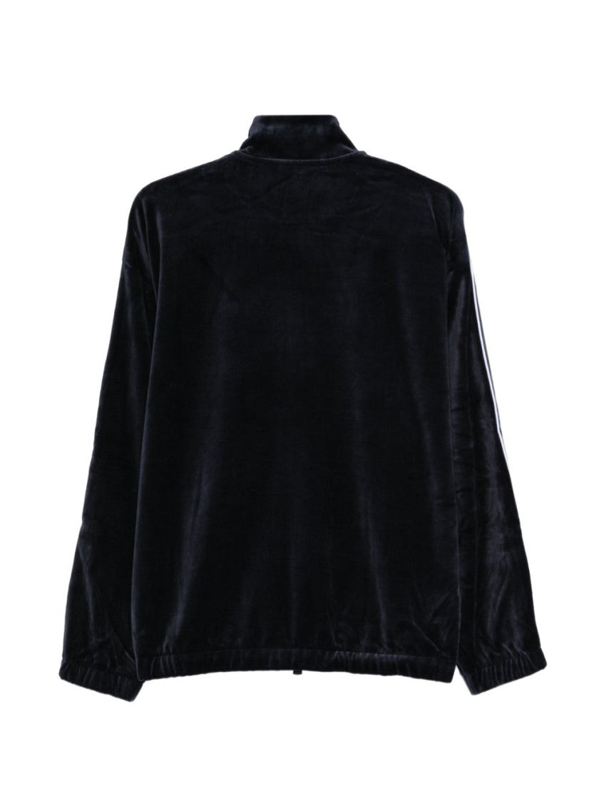 Black Mock Collar Sweatshirt 2