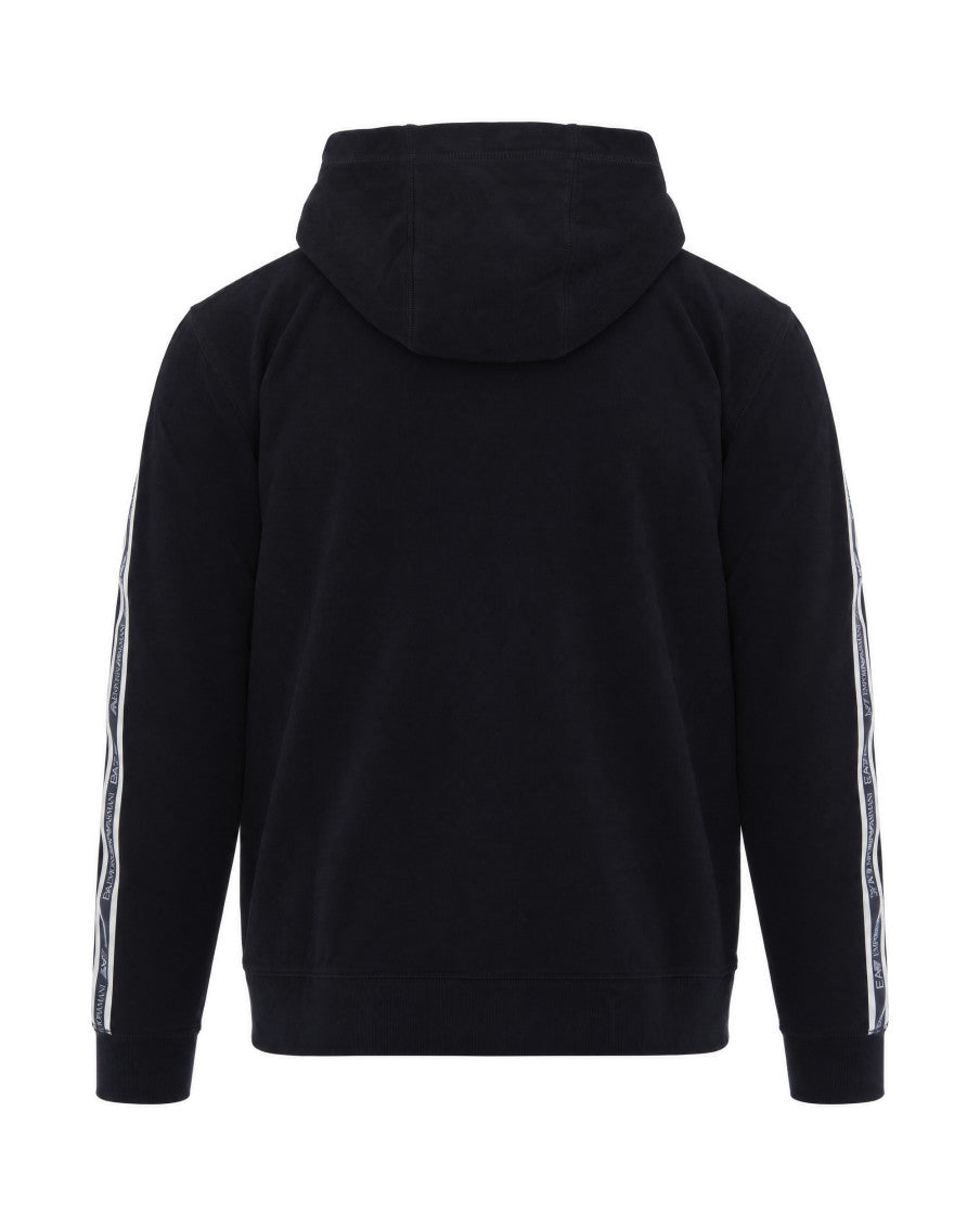 Black Regular Logo Hoodie 2