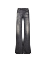 Grey Flared High Rise Jeans 1