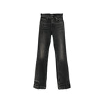 Black Flared High Rise Jeans 1