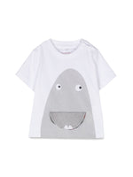 Boys White Graphic T-Shirt 1